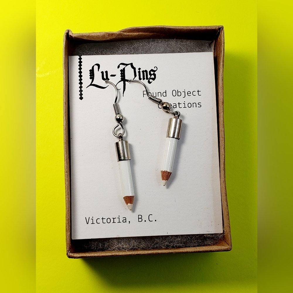 Pencil Crayon Earrings